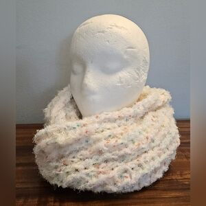 Cozy Multicolor Knit Infinity Scarf